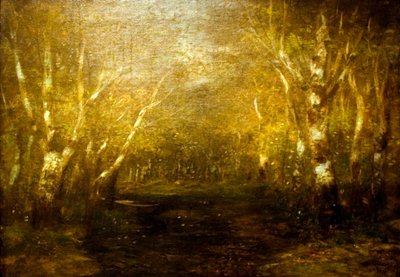 Among Birches by Laszlo Mednyanszky